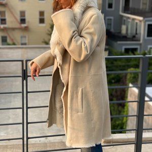 Vince Shearling Coat